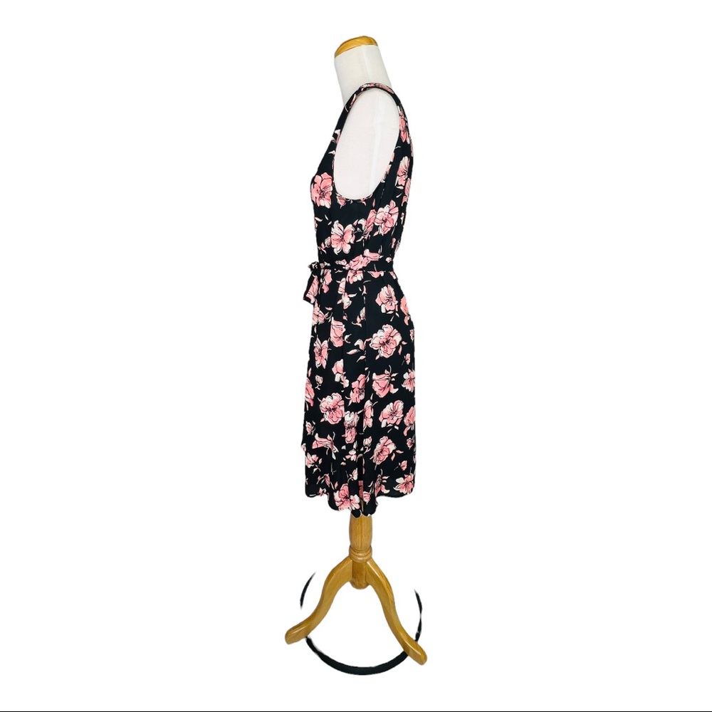 DR2 Daniel Rainn Nordstrom One Shoulder Dress A line Floral lightweight Sz M - Picture 8 of 13